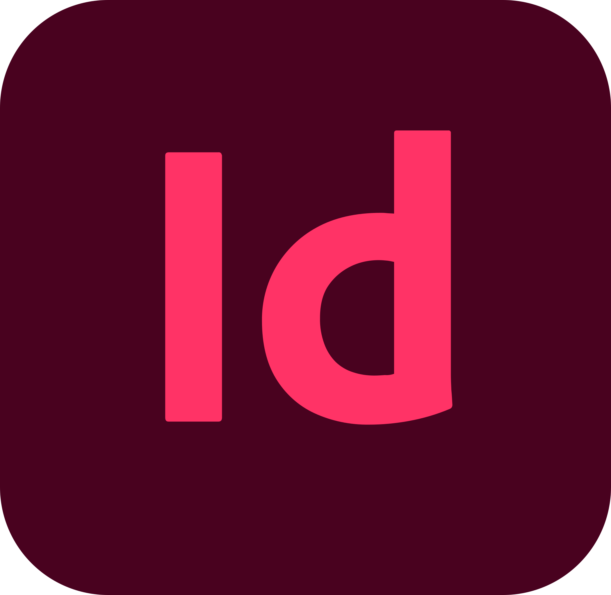 logo adobe indesign