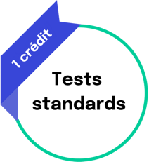Tests standards - un crédit