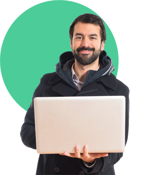 Developers participating in a coding competition